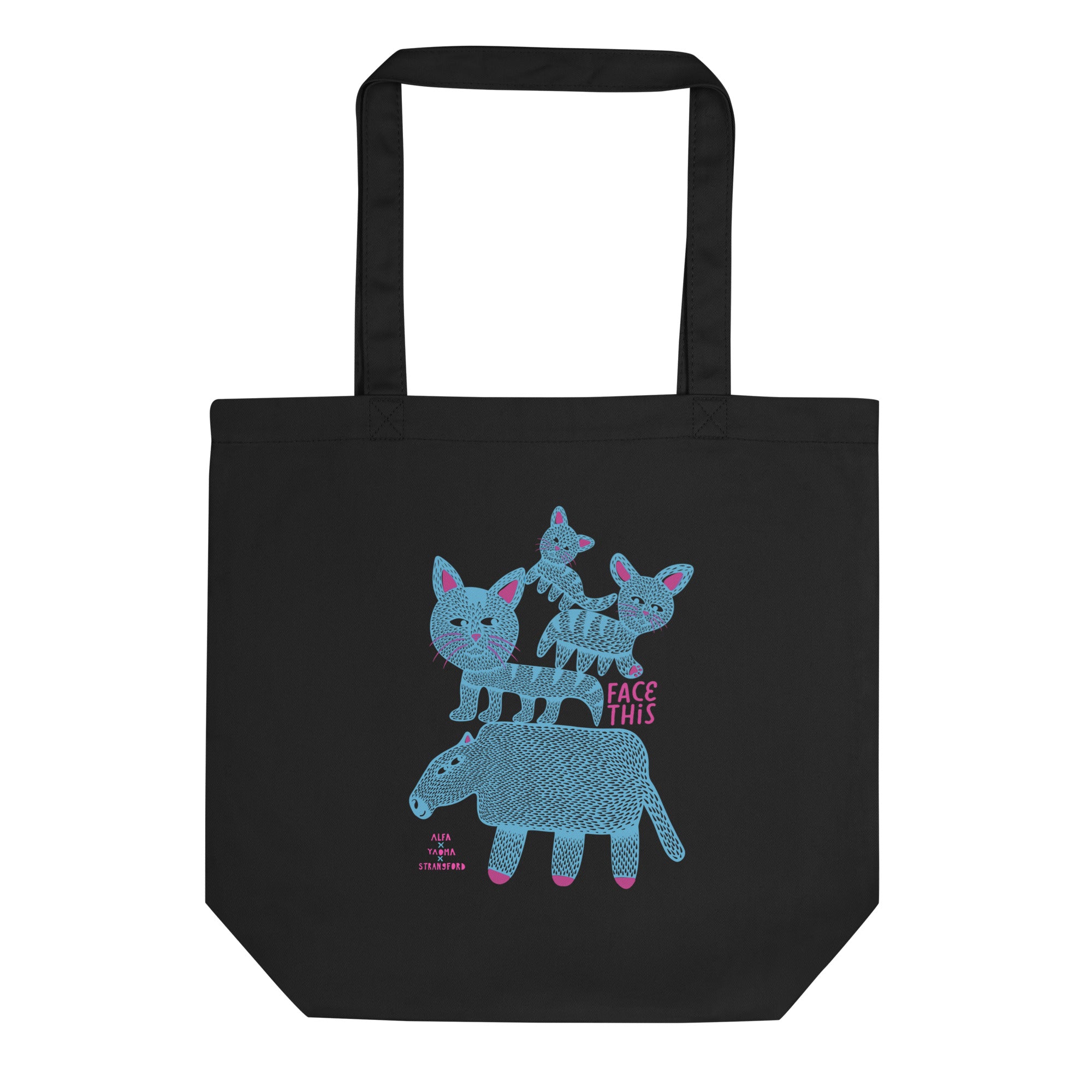 Jo Strangford x Face This eco Tote Bag
