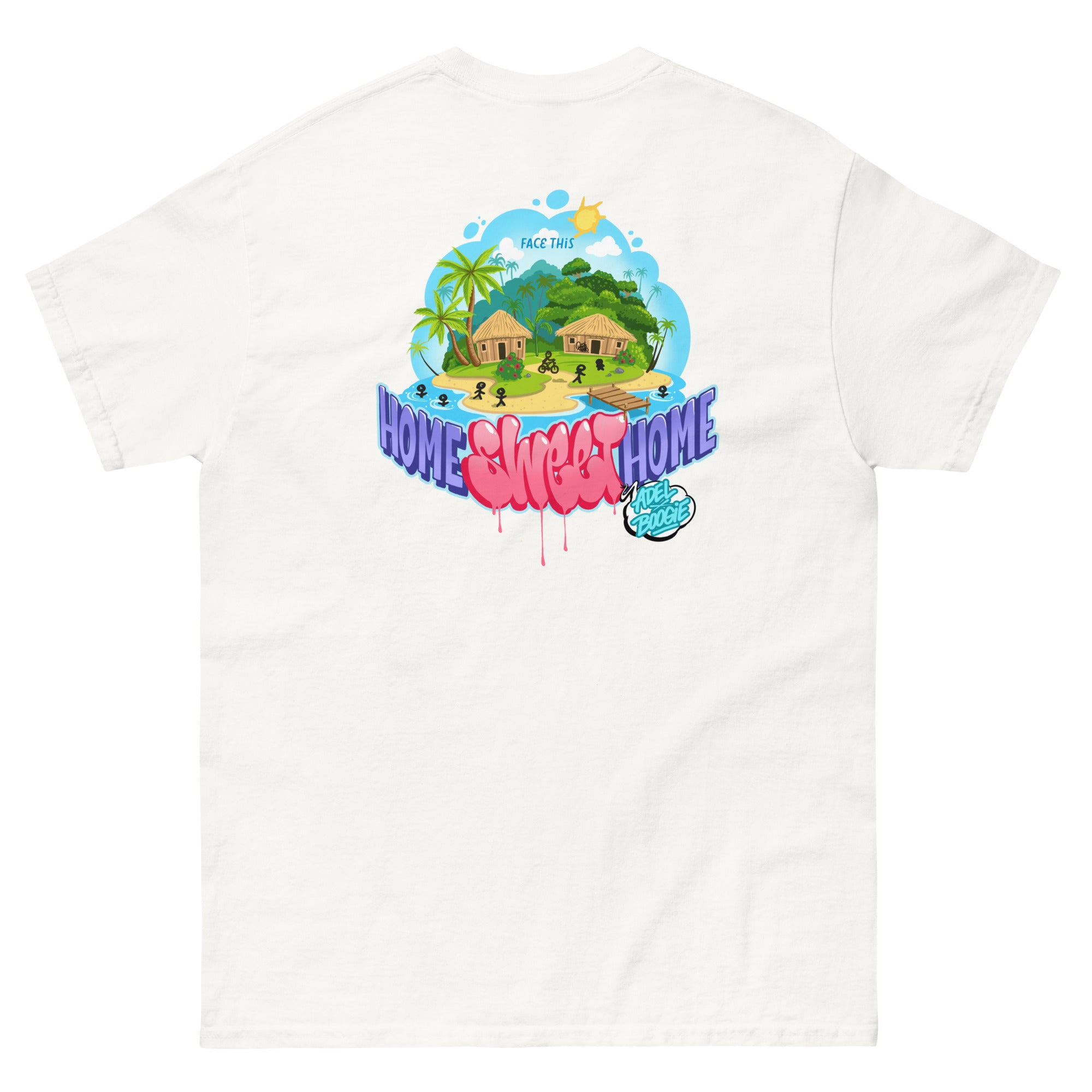 Boogie x Adel - Face This T-shirt [back print]