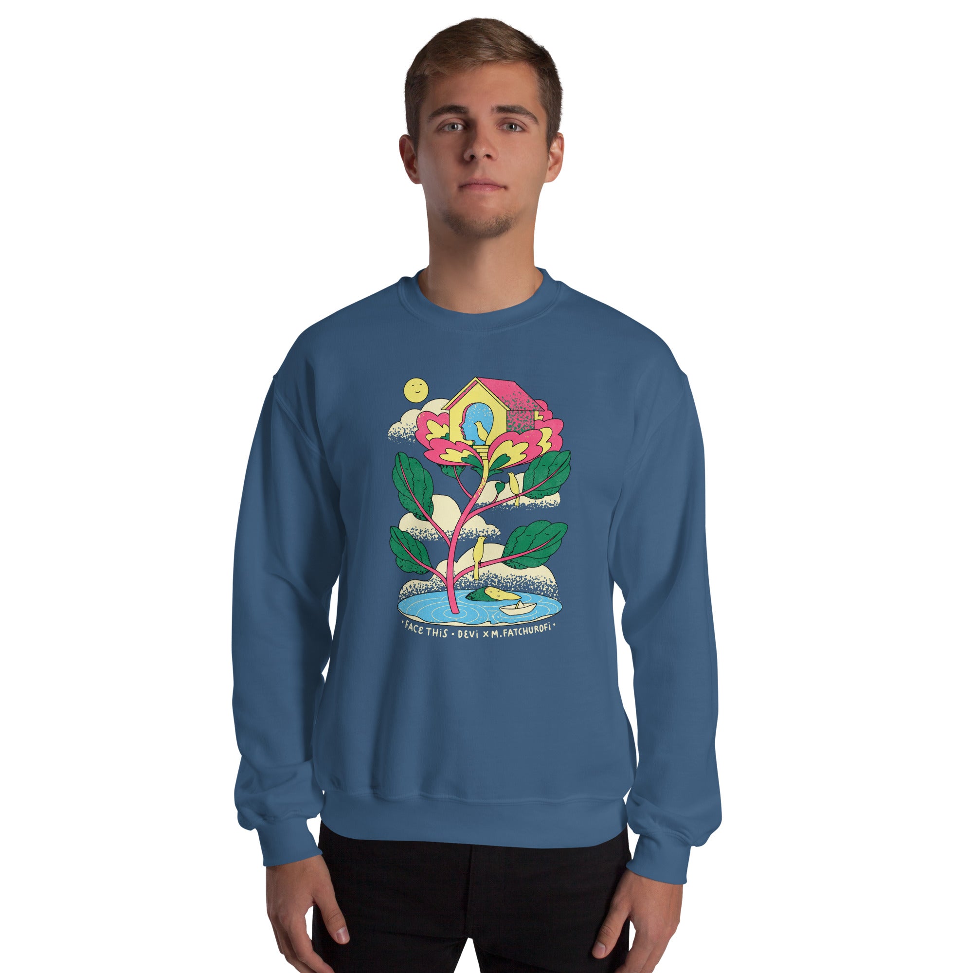 Muhammad Fatchurofi x Face This sweater