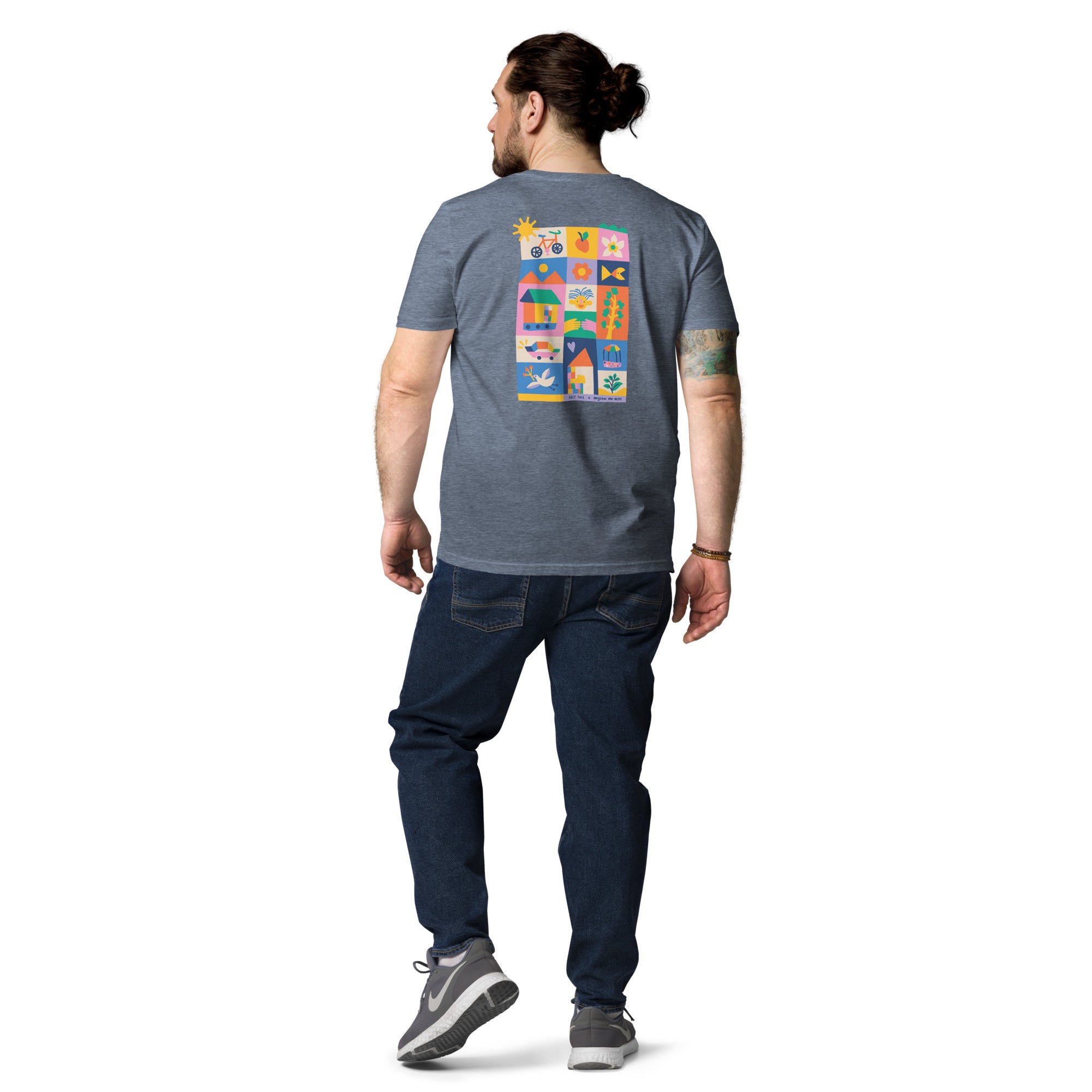 Dark Heather Blue / S