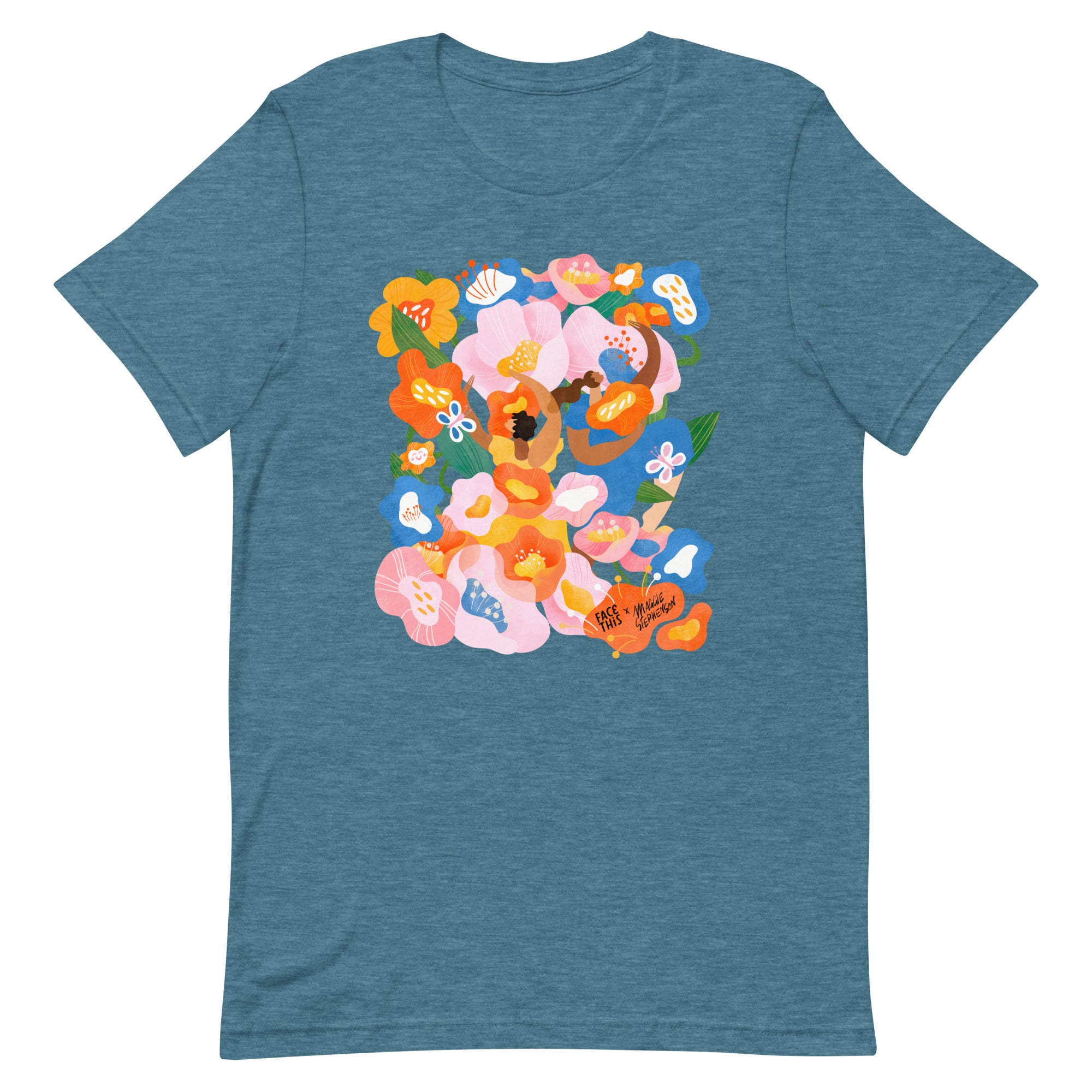 Heather Deep Teal / S